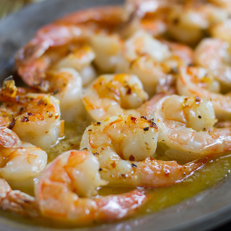 Shrimp with Spicy Honey Butter - Holiday Recipes